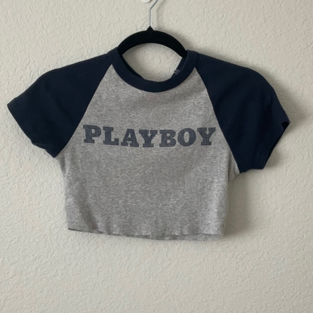 Playboy Cropped T-Shirt -Size XS